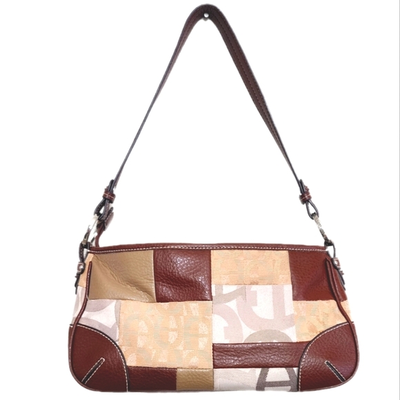 Etienne Aigner Patchwork Shoulder Bag - Picture 2 of 12